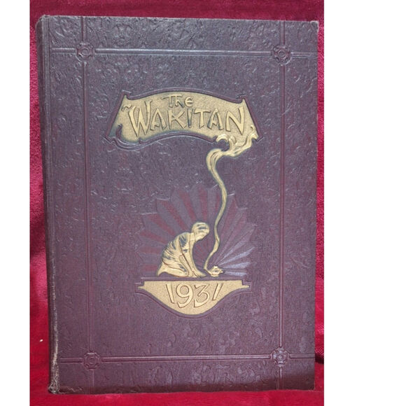 1931 Wakitan- Central High School yearbook- St. Joseph, Missouri- Good Condition - Picture 1 of 9